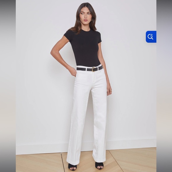 L'AGENCE White Pants - Picture 1 of 11